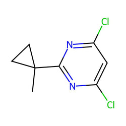 4,6-Dichloro-2-(1-methylcyclopropyl)pyrimidine|CS-0432935|1542557-31-2