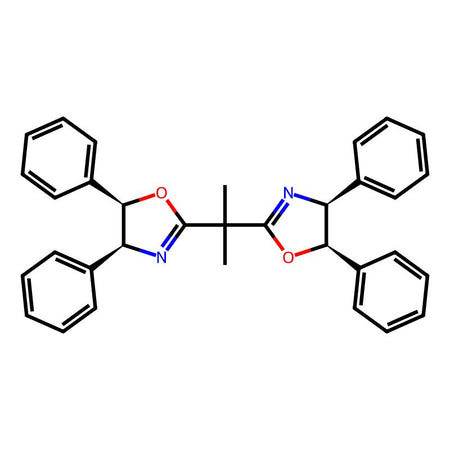 (4S,4'S,5R,5'R)-2,2'-(1-Methylethylidene)bis[4,5-dihydro-4,5-diphenyloxazole], 97%, ee: 98%|9108707|157825-96-2