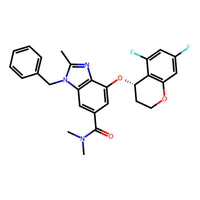 (S)-1-Benzyl-4-((5,7-difluorochroman-4-yl)oxy)-N,N,2-trimethyl-1H-benzo[d]imidazole-6-carboxamide|CS-0636078|2975125-72-3