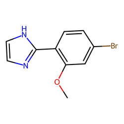 2-(4-Bromo-2-methoxyphenyl)-1H-imidazole, 95%|07-0539|2256748-46-4