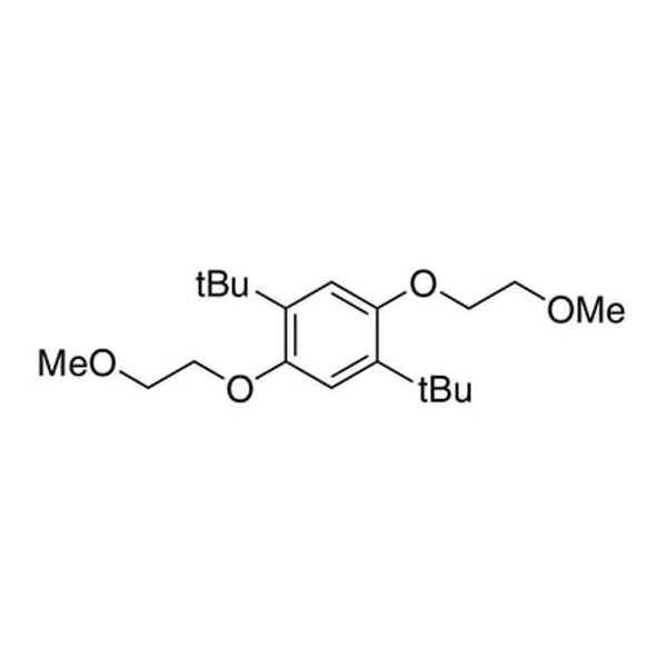1,4-Di-t-butyl-2,5-bis(2-methoxyethoxy)benzene, 99+% Redox shuttle ANL-RS2|08-0215|1350770-63-6