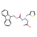 (S)-3-((((9H-Fluoren-9-yl)methoxy)carbonyl)amino)-4-(thiophen-2-yl)butanoic acid|CS-0149795|270262-98-1