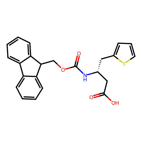 (S)-3-((((9H-Fluoren-9-yl)methoxy)carbonyl)amino)-4-(thiophen-2-yl)butanoic acid|CS-0149795|270262-98-1