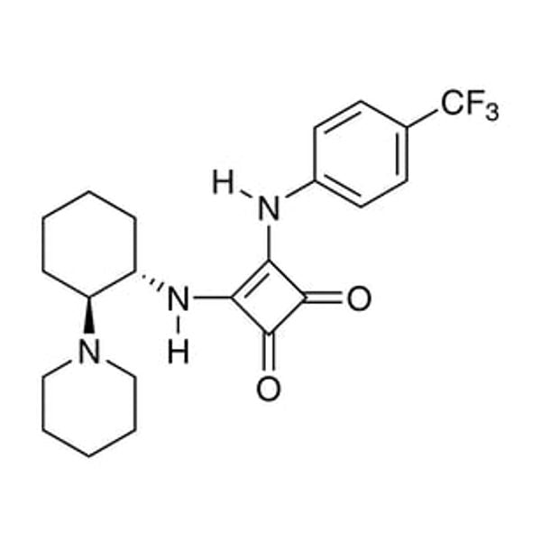3-[[(1S,2S)-2-(1-Piperidinyl)cyclohexyl]amino]-4-[[4-(trifluoromethyl)phenyl]amino]-3-cyclobutene-1,2-dione, 95%, (99% ee)|07-0905|1312991-08-4