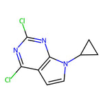 2,4-Dichloro-7-cyclopropyl-7H-pyrrolo[2,3-d]pyrimidine, 95%|07-0205|1220518-04-6
