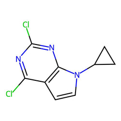 2,4-Dichloro-7-cyclopropyl-7H-pyrrolo[2,3-d]pyrimidine, 95%|07-0205|1220518-04-6