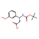 (S)-3-((tert-Butoxycarbonyl)amino)-3-(3-methoxyphenyl)propanoic acid|CS-0154510|499995-77-6