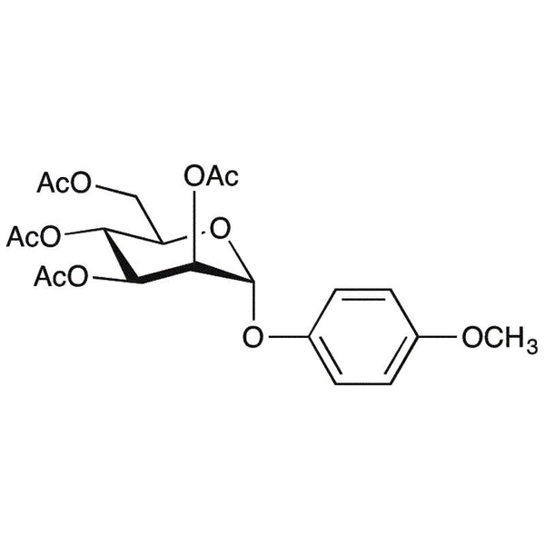 4-Methoxyphenyl 2,3,4,6-tetra-O-acetyl-a-D-mannopyranoside|32333|17042-40-9