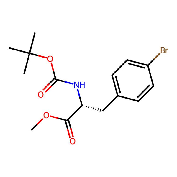 Methyl(R)-3-(4-bromophenyl)-2-((tert-Butoxycarbonyl)amino)propanoate|CS-0172997|1213855-60-7