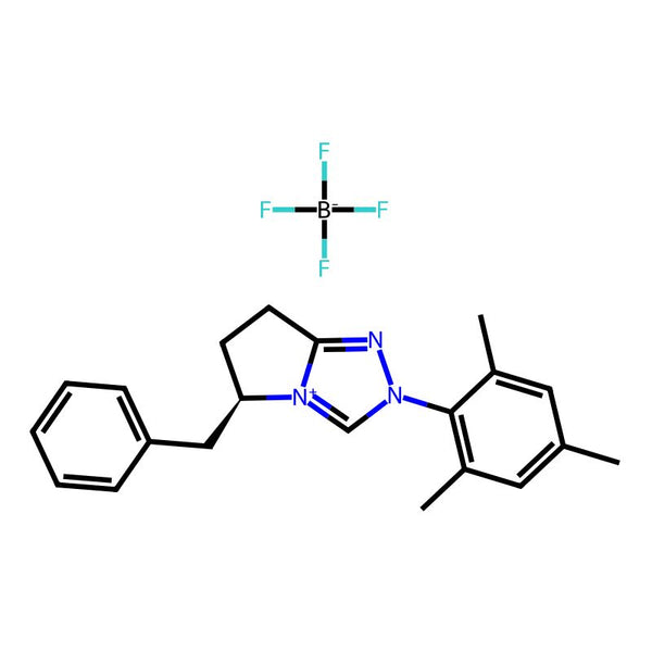 (R)-5-Benzyl-2-mesityl-6,7-dihydro-5H-pyrrolo[2,1-c][1,2,4]triazol-2-ium tetrafluoroborate|CS-0093227|1469801-67-9