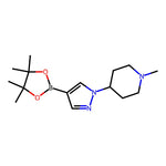 1-Methyl-4-[4-(tetramethyl-1,3,2-dioxaborolan-2-yl)-1H-pyrazol-1-yl]piperidine|CS-0052441|1323919-64-7