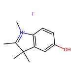 5-Hydroxy-1,2,3,3-tetramethyl-3H-indol-1-ium iodide|CS-0187149|59223-23-3