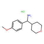 (4-Methoxyphenyl)(tetrahydro-2H-pyran-4-yl)methanamine hydrochloride|CS-0480864|1427379-94-9