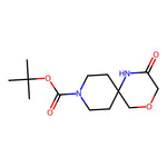 tert-Butyl 2-oxo-4-oxa-1,9-diazaspiro[5.5]undecane-9-carboxylate|CS-0038195|1160247-03-9