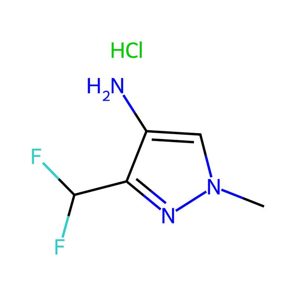 3-(Difluoromethyl)-1-methyl-1H-pyrazol-4-amine hydrochloride|CS-0343126|1946817-21-5