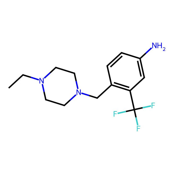 4-((4-Ethylpiperazin-1-yl)methyl)-3-(trifluoromethyl)aniline|CS-M1925|630125-91-6