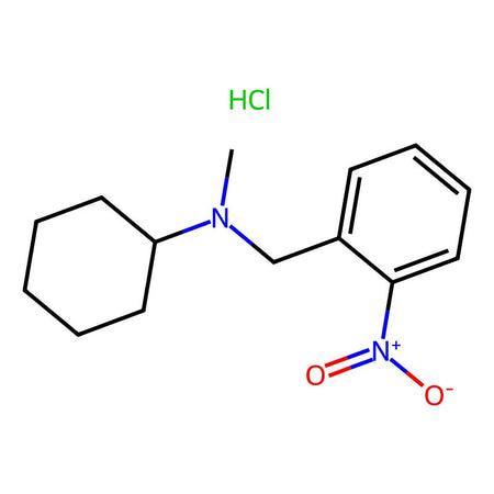 N-Methyl-N-(2-nitrobenzyl)cyclohexanamine hydrochloride|C1884200|31611-42-4