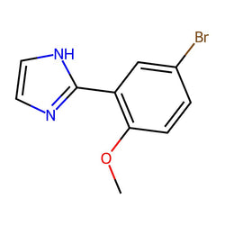2-(5-Bromo-2-methoxyphenyl)-1H-imidazole, 95%|07-0549|1369062-98-5