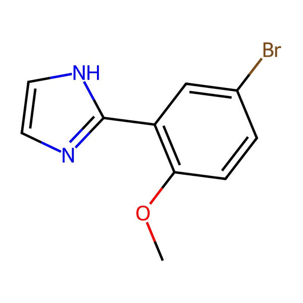 2-(5-Bromo-2-methoxyphenyl)-1H-imidazole, 95%|07-0549|1369062-98-5