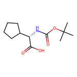 (S)-2-((tert-Butoxycarbonyl)amino)-2-cyclopentylacetic acid|CS-W019414|109183-72-4