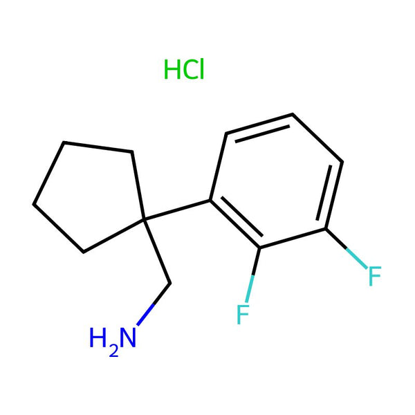 (1-(2,3-Difluorophenyl)cyclopentyl)methanamine hydrochloride|CS-0521727|1798713-22-0