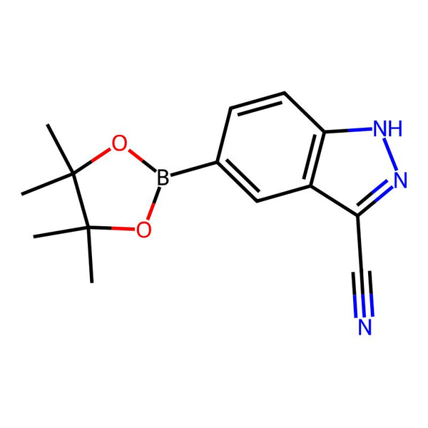 5-(4,4,5,5-Tetramethyl-1,3,2-dioxaborolan-2-yl)-1H-indazole-3-carbonitrile|CS-0056180|1463055-84-6