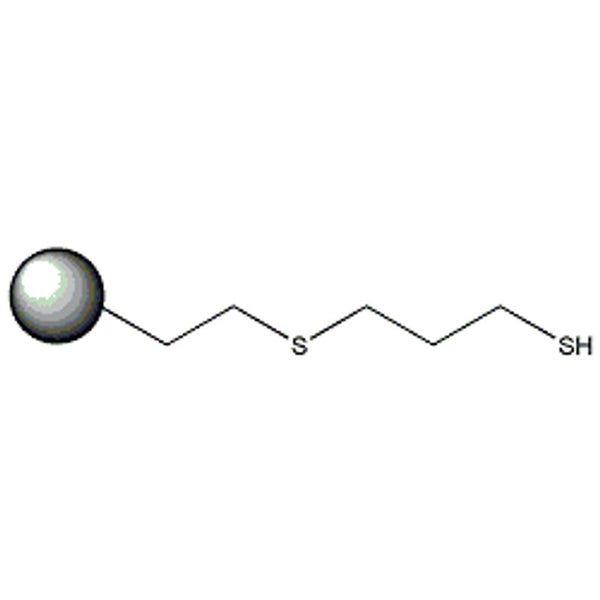 3-Mercaptopropyl ethyl sulfide Silica (90+, low-cross linking) (PhosphonicS SPM32f)|16-1704