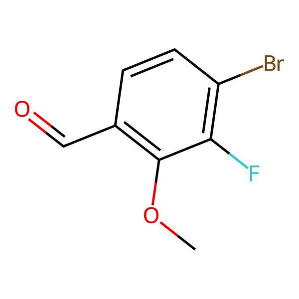 4-Bromo-3-fluoro-2-methoxy-benzaldehyde|CS-0342458|1695567-81-7