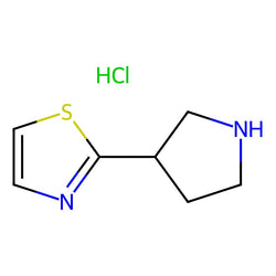 2-(Pyrrolidin-3-yl)thiazole hydrochloride|CS-0886673|1239205-70-9