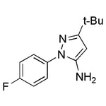 3-tert-Butyl-1-(4-fluorophenyl)-1H-pyrazol-5-amine|18122|778611-16-8