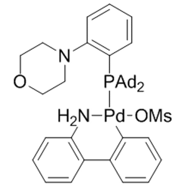 Methanesulfonato{N-[2-(di-1-adamantylphosphino)phenyl]morpholine}(2'-amino-1,1'-biphenyl-2-yl)palladium(II) dichloromethane adduct,  min. 98%  [Mor-Dalphos Palladacycle Gen. 3]|46-0935|2222690-89-1