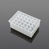24 square deep well plate 10ml,v bottom，kingfisher flex, dnase & rnase free, without cap,sterile, 5 pieces/pack, 50 pieces/case|02-9110