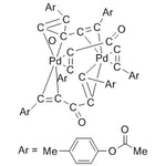 Tris[di(4-acetoxybenzylidene)acetone]dipalladium(0) di(4-acetoxybenzylidene)acetone adduct, min. 97%|46-3005|1196118-15-6