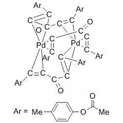 Tris[di(4-acetoxybenzylidene)acetone]dipalladium(0) di(4-acetoxybenzylidene)acetone adduct, min. 97%|46-3005|1196118-15-6