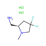 [(2R)-4,4-Difluoro-1-methylpyrrolidin-2-yl]methanamine dihydrochloride|CS-0184310|2173052-69-0