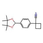 1-(4-(4,4,5,5-Tetramethyl-1,3,2-dioxaborolan-2-yl)phenyl)cyclobutanecarbonitrile|CS-0356815|1245831-55-3