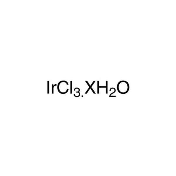 Iridium(III) chloride, hydrate (99.99+%-Ir) PURATREM  [free of Ir(IV) by electrochemical analysis]|77-3010|14996-61-3