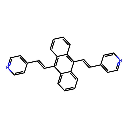 9,10-Bis((E)-2-(pyridin-4-yl)vinyl)anthracene, 98%|9108280|113308-38-6