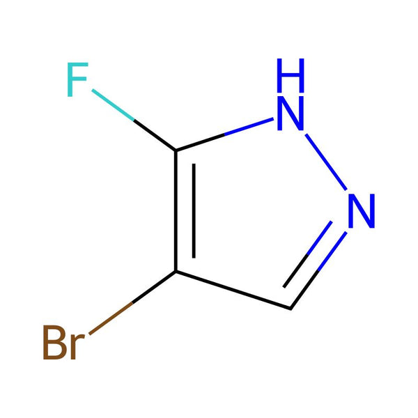 4-Bromo-3-fluoro-1H-pyrazole|CS-0050990|1346555-56-3