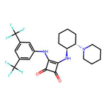 3-[[3,5-Bis(trifluoromethyl)phenyl]amino]-4-[[(1S,2S)-2-(1-piperidinyl)cyclohexyl]amino]-3-cyclobutene-1,2-dione|CS-0093086|1312991-15-3