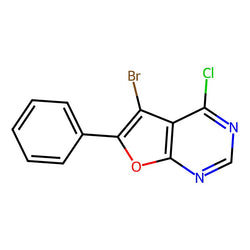 5-Bromo-4-chloro-6-phenylfuro[2,3-d]pyrimidine|CS-0369594|1073135-81-5