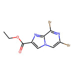 Ethyl 6,8-dibromoimidazo[1,2-a]pyrazine-2-carboxylate|CS-0102752|87597-21-5