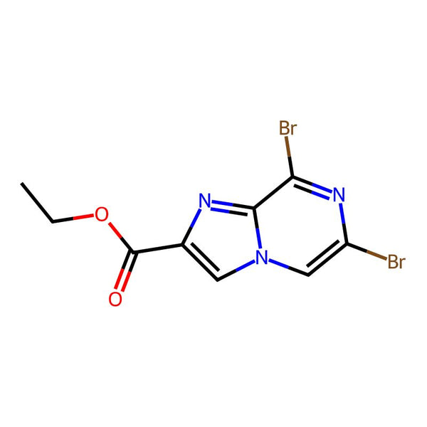 Ethyl 6,8-dibromoimidazo[1,2-a]pyrazine-2-carboxylate|CS-0102752|87597-21-5