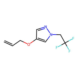 4-Allyloxy-1-(2,2,2-trifluoro-ethyl)-1H-pyrazole, 95%|09-0083|2270909-60-7