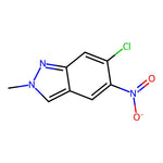 6-Chloro-2-methyl-5-nitro-2H-indazole|CS-0376725|1801267-04-8