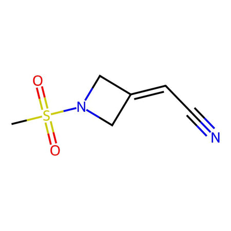 2-(1-Methanesulfonylazetidin-3-ylidene)acetonitrile|C1357970|1638759-68-8