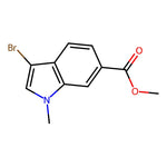 Methyl 3-bromo-1-methyl-1H-indole-6-carboxylate|CS-0069076|1186663-45-5