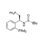 [S(R)]-N-[(1S)-2-(Diphenylphosphino)-1-[2-(diadamantanphosphanyl)phenyl]ethyl]-2-methyl-2-propanesulfinamide, 95%|15-8396