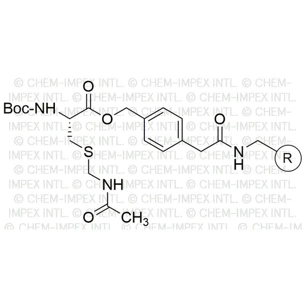 Boc-S-acetamidomethyl-L-cysteine 4-oxymethylphenylacetamidomethyl resin|01989
