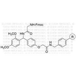 Fmoc-glycine Rink amide AM resin|12488